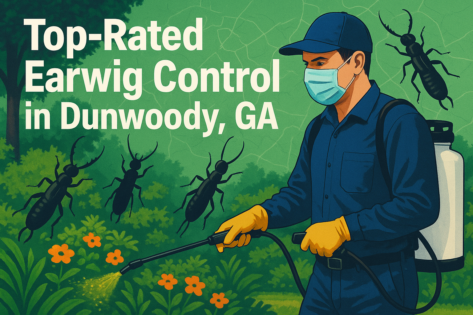 Earwig Control Dunwoody GA