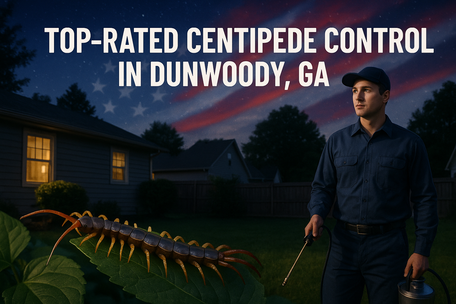 Centipede Control Dunwoody, Georgia