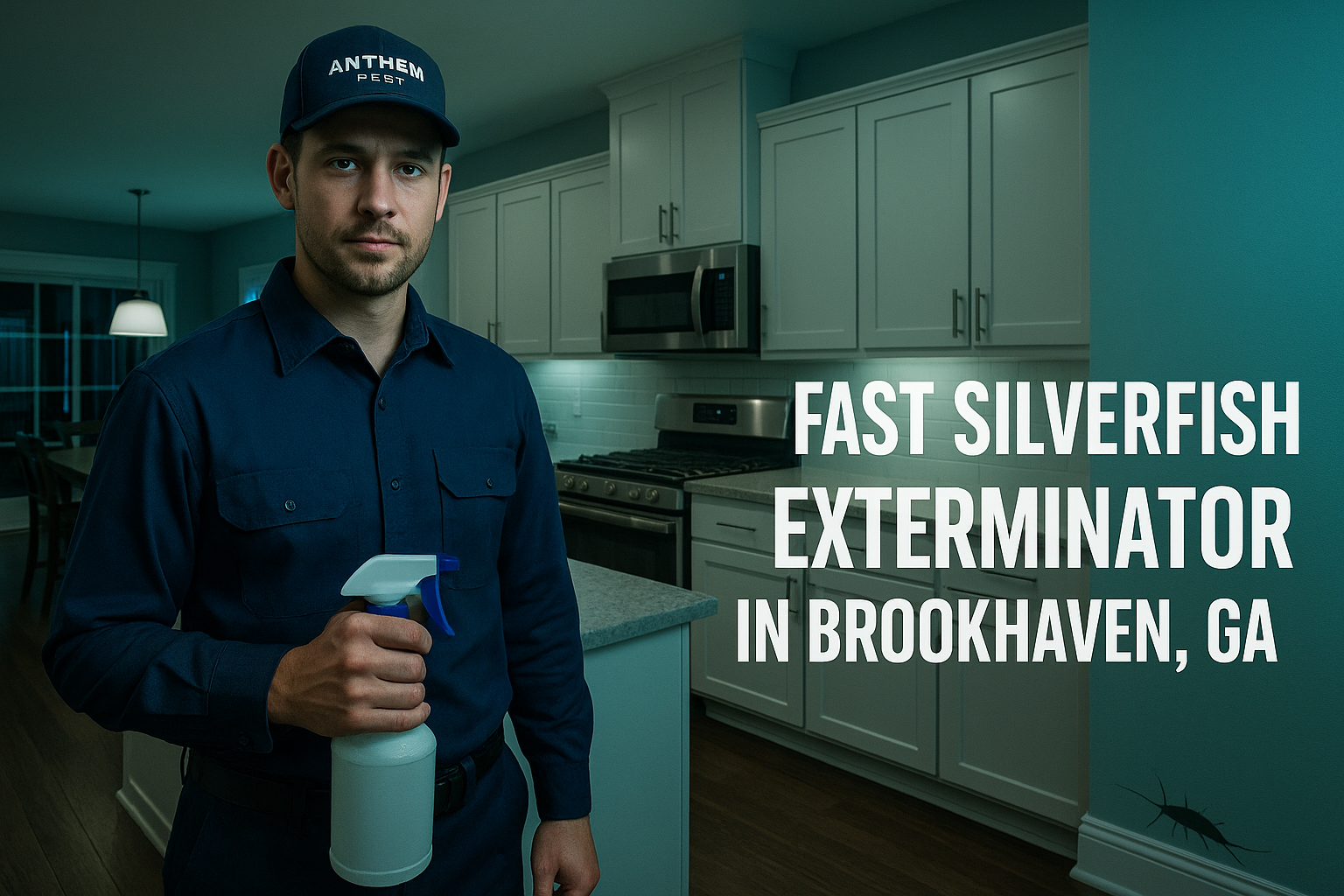 Silverfish Exterminator Brookhaven, GA