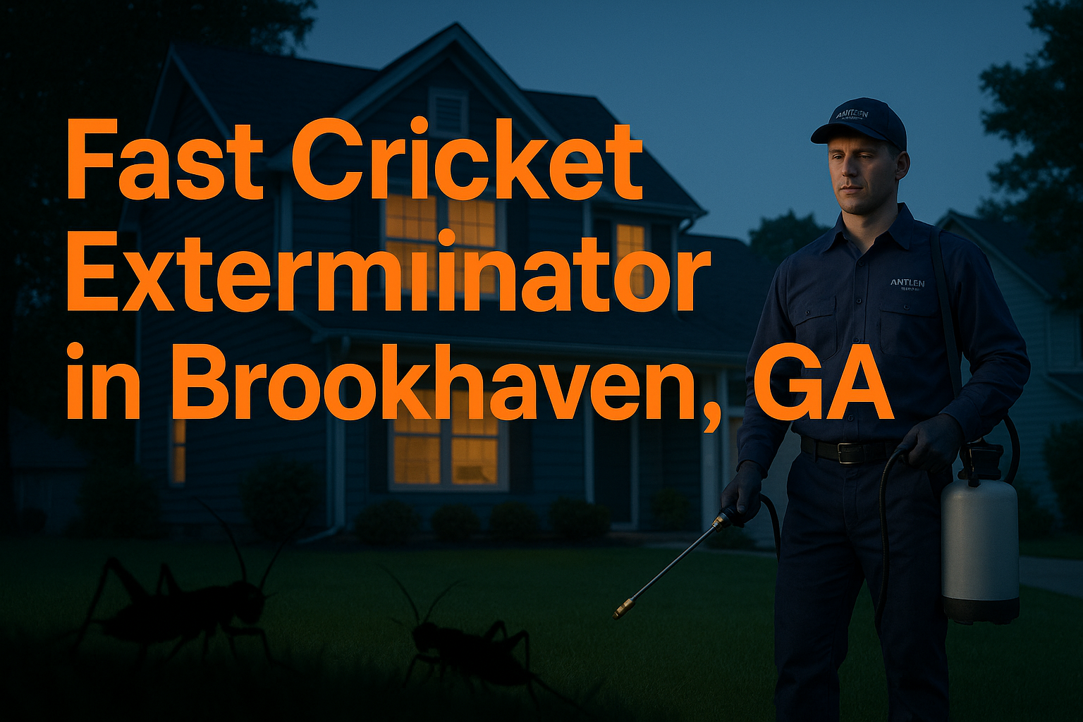 Cricket Exterminator Brookhaven, GA