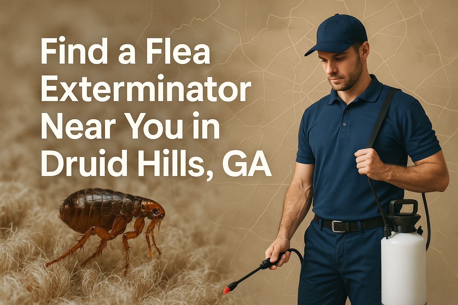 Flea Exterminator Near Me Druid Hills, GA