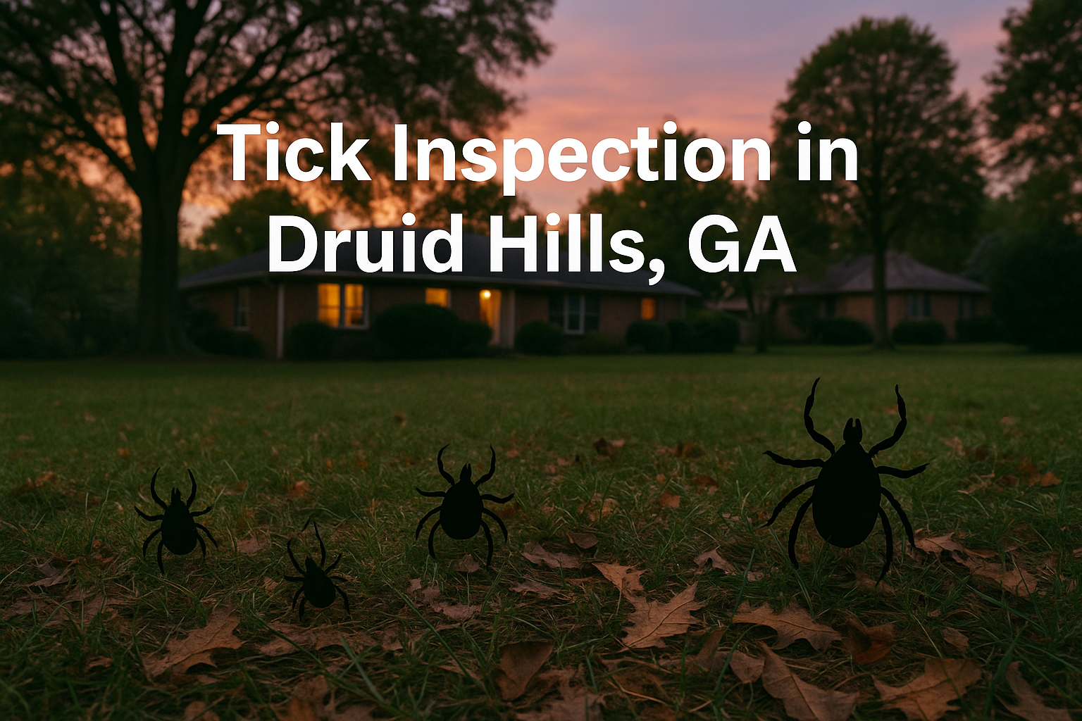 Tick Inspection Druid Hills, Georgia