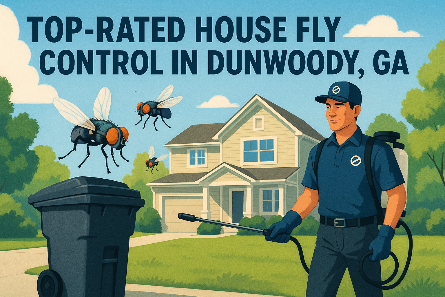 Top-Rated House Fly Control in Dunwoody, Georgia: Cost, Treatment & Tips