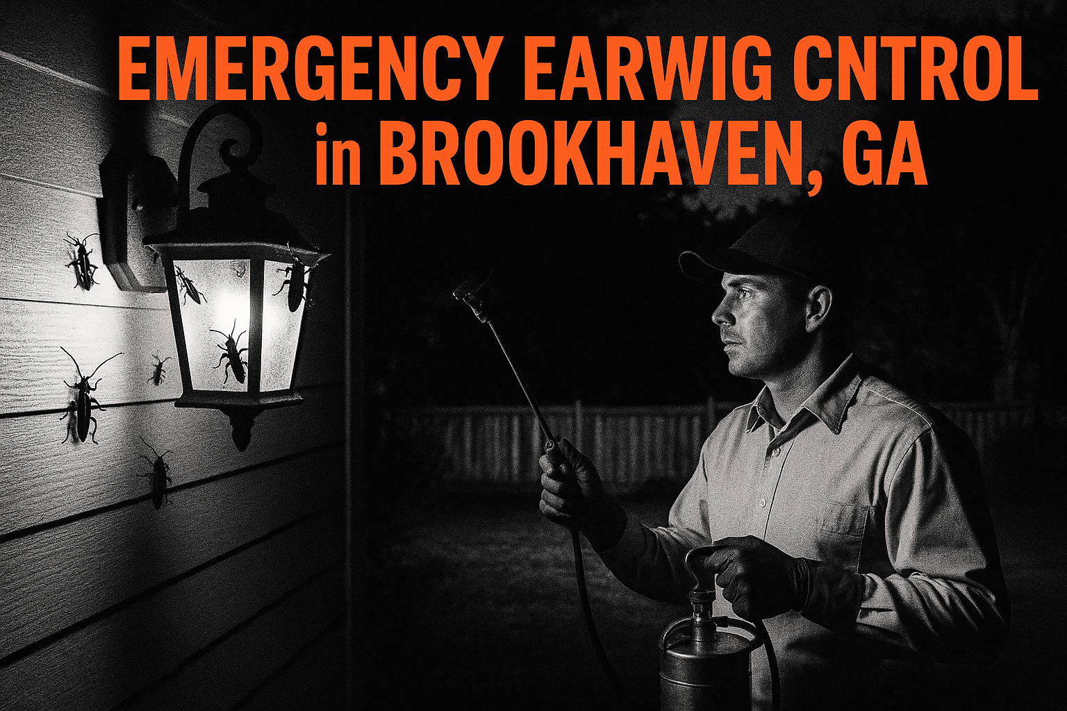 Emergency Earwig Control in Brookhaven, Georgia: What to Do Right Now