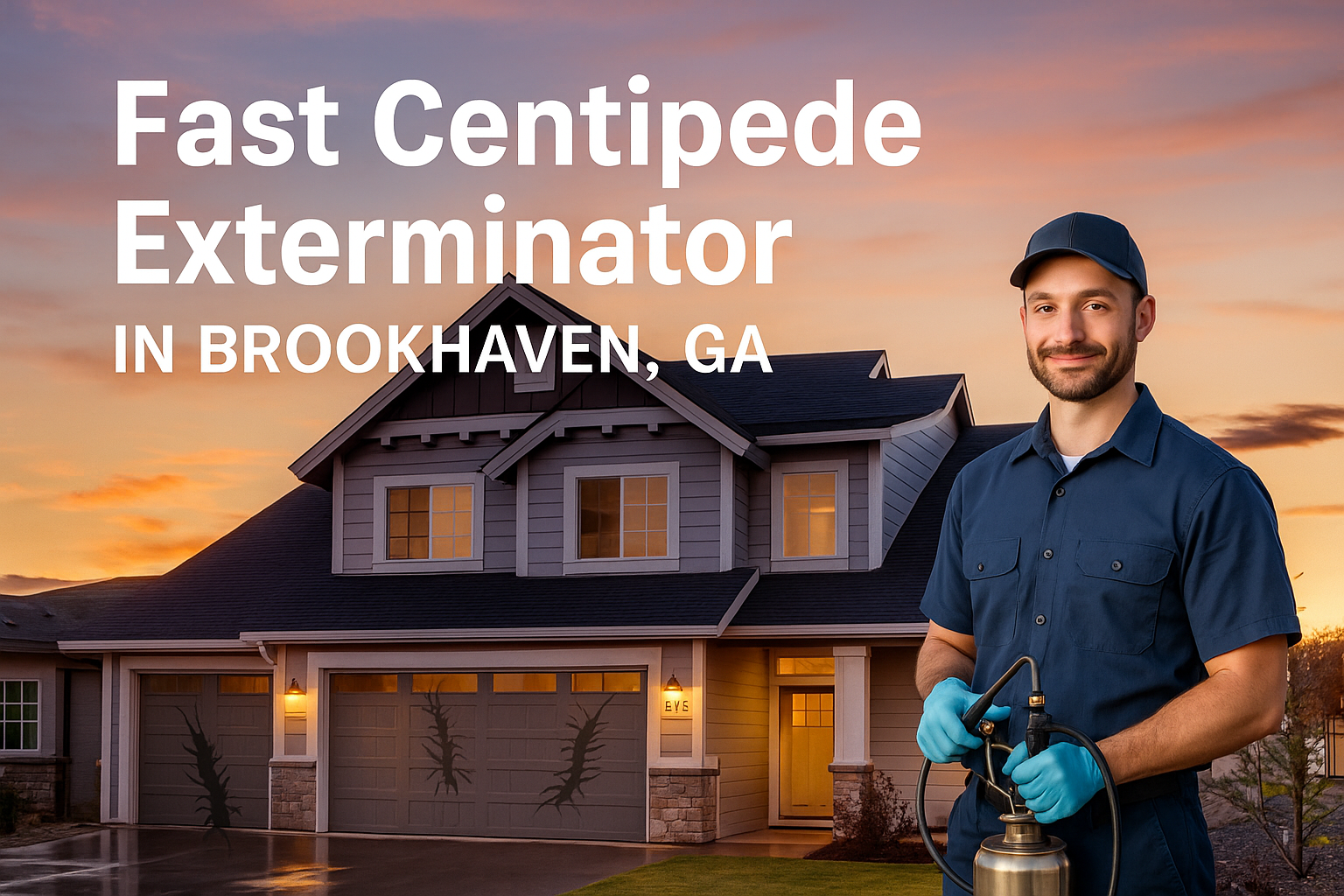 Centipede Exterminator Brookhaven, GA