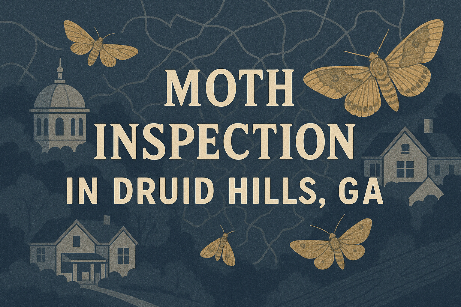 Moth Inspection Druid Hills, Georgia