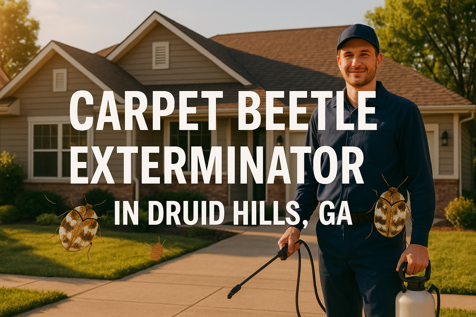 Carpet Beetle Exterminator Druid Hills GA