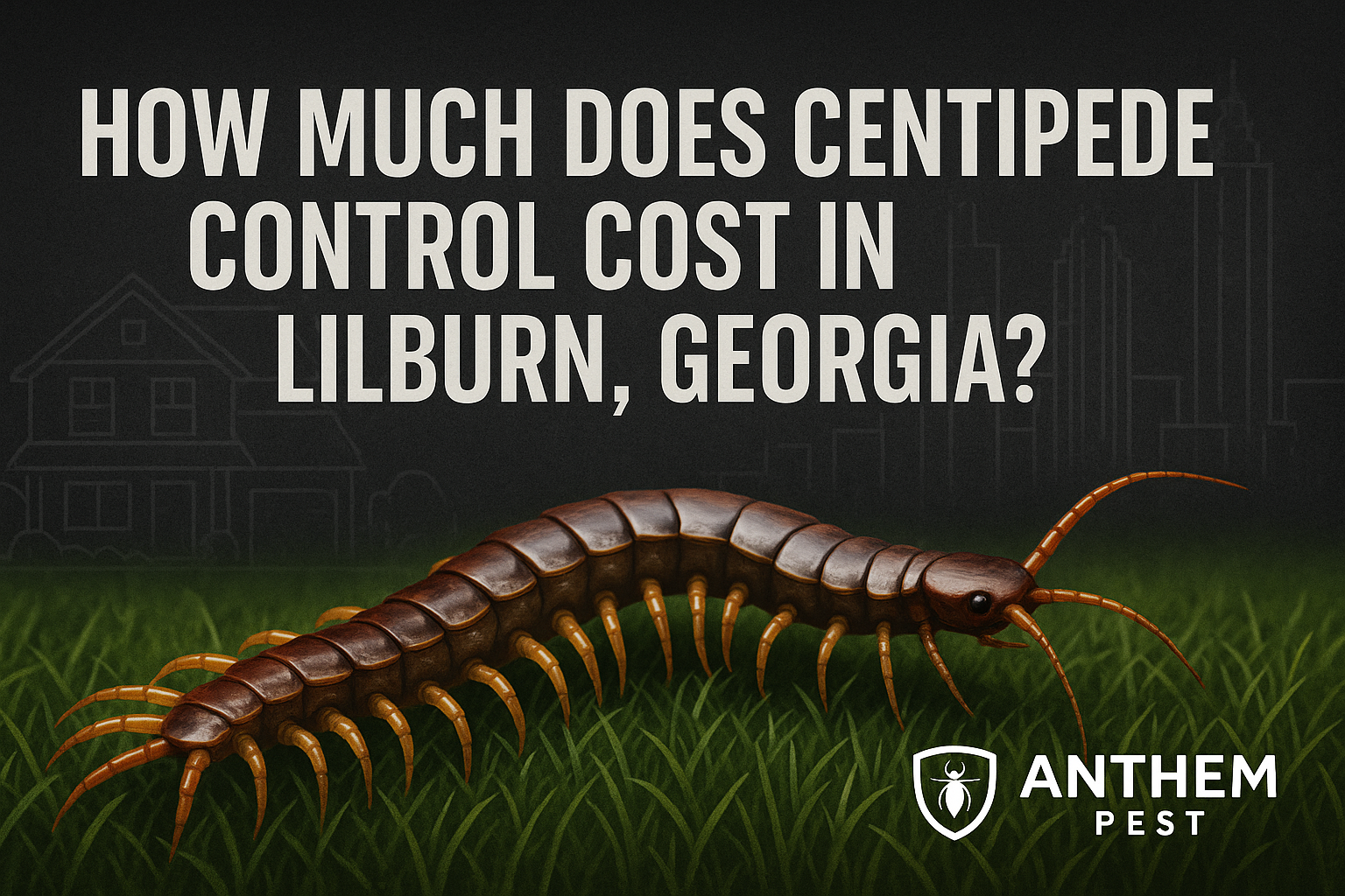 How much does centipede control cost in Lilburn, Georgia?