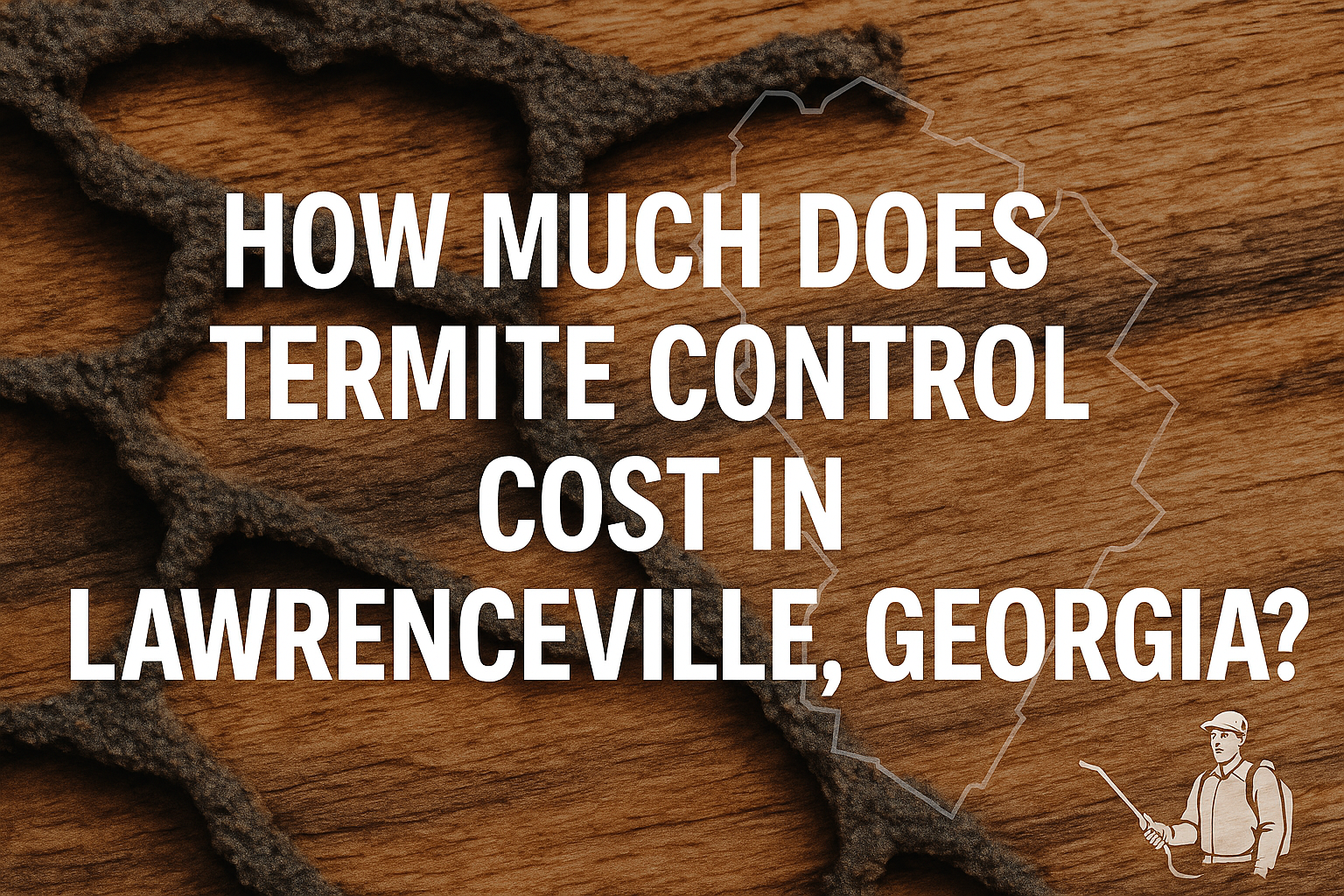 How much does termite control cost in Lawrenceville, Georgia?