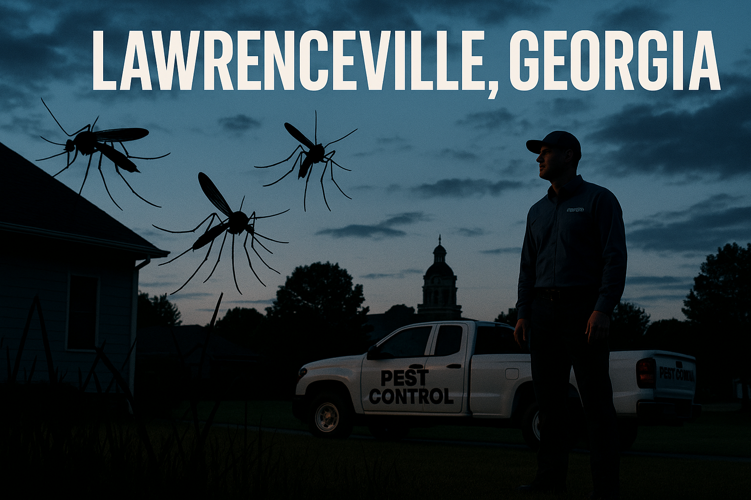 How much does mosquito control cost in Lawrenceville, Georgia?