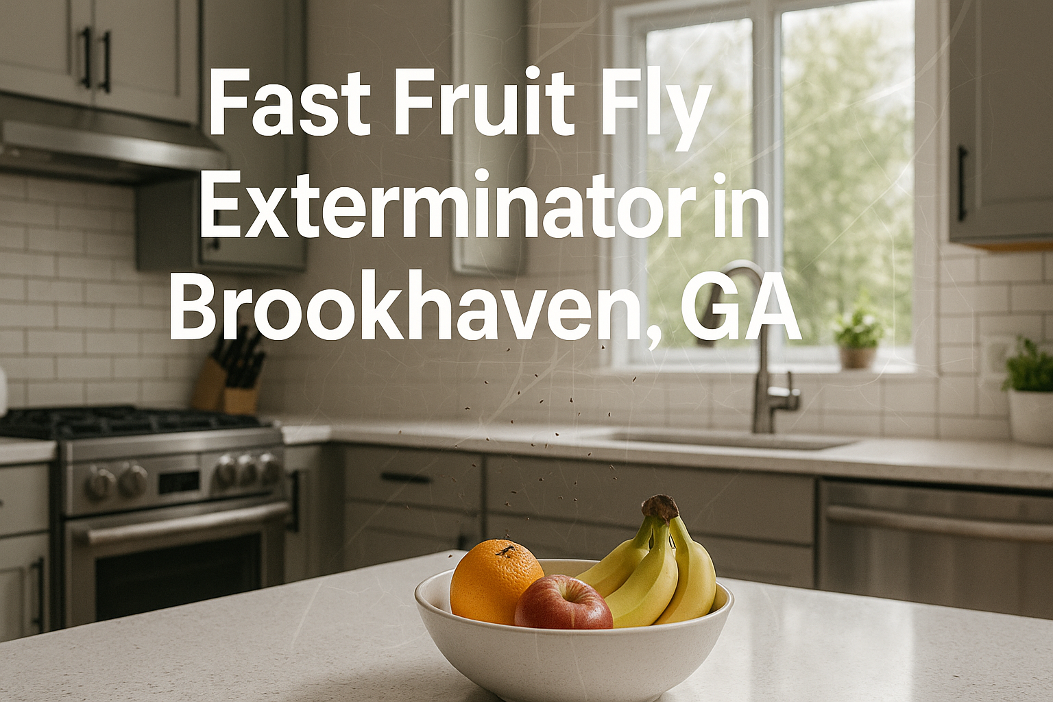 Fast Fruit Fly Exterminator in Brookhaven, GA: Quick Relief for Your Home