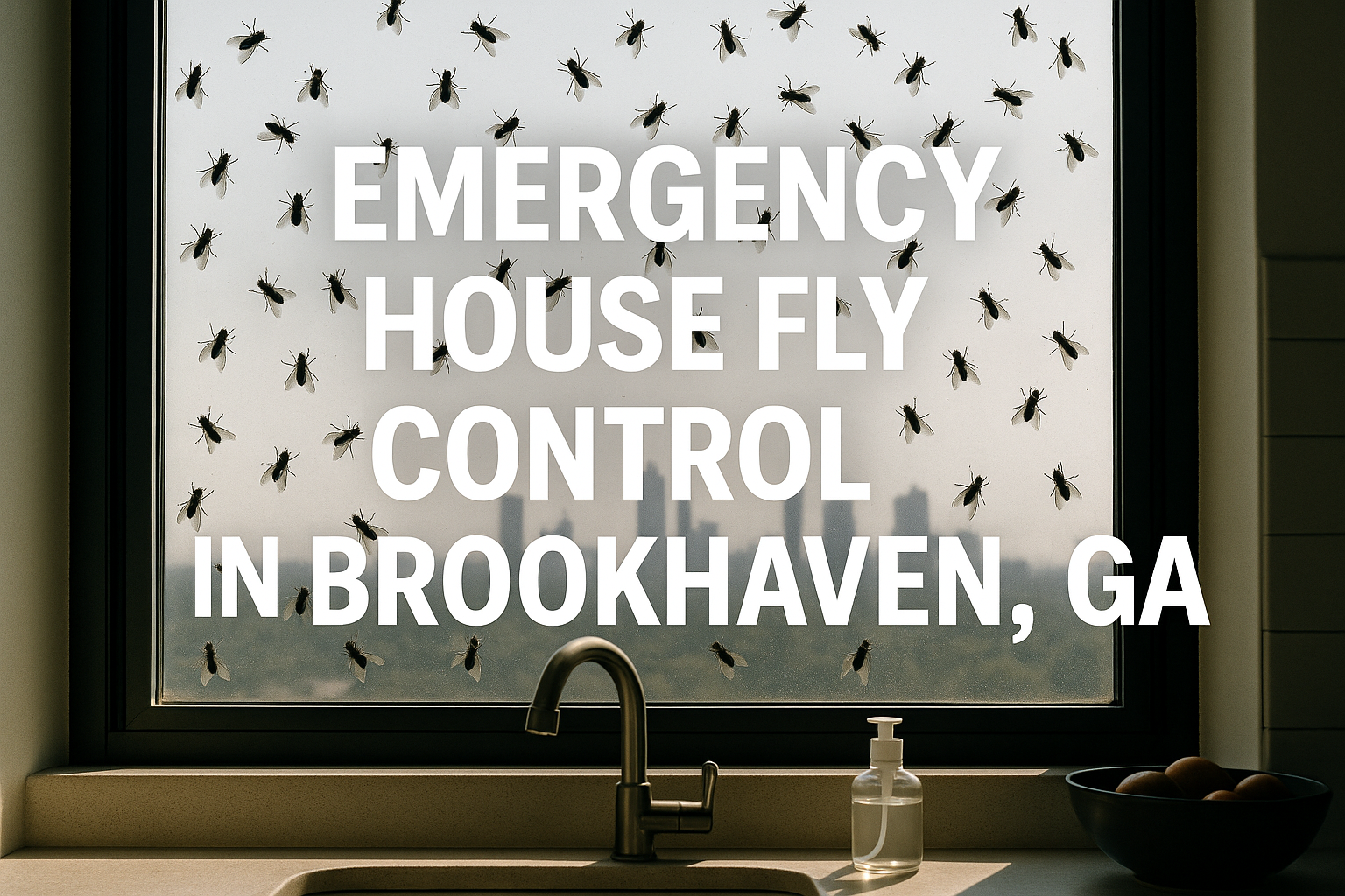 Emergency House Fly Control in Brookhaven, Georgia: What to Do Right Now