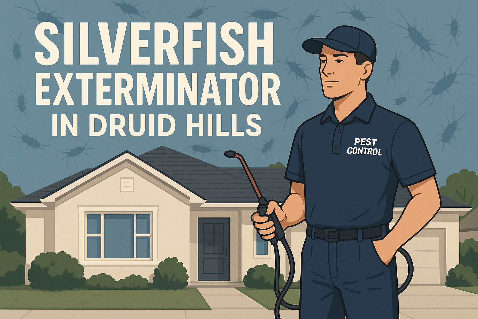 Find a Silverfish Exterminator Near You in Druid Hills, GA: Local Guide