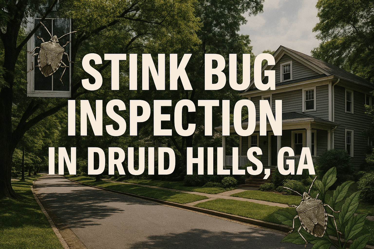 stink bug inspection Druid Hills