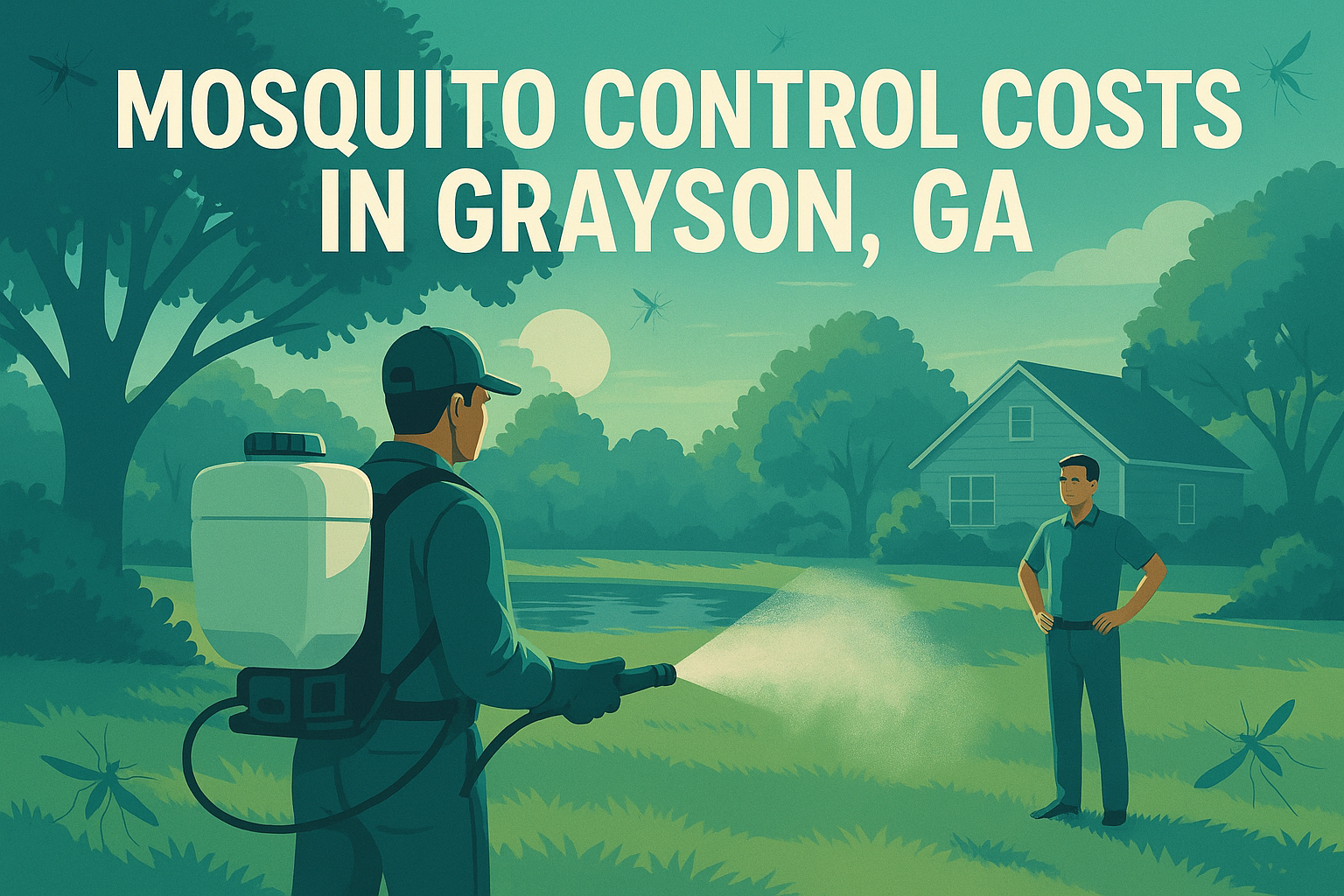 How much does mosquito control cost in Grayson, Georgia?