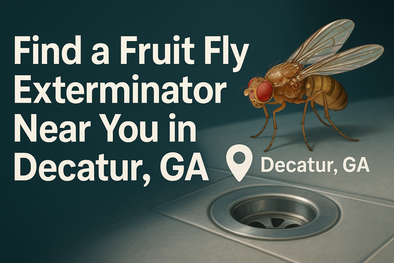Fruit Fly Exterminator in Decatur