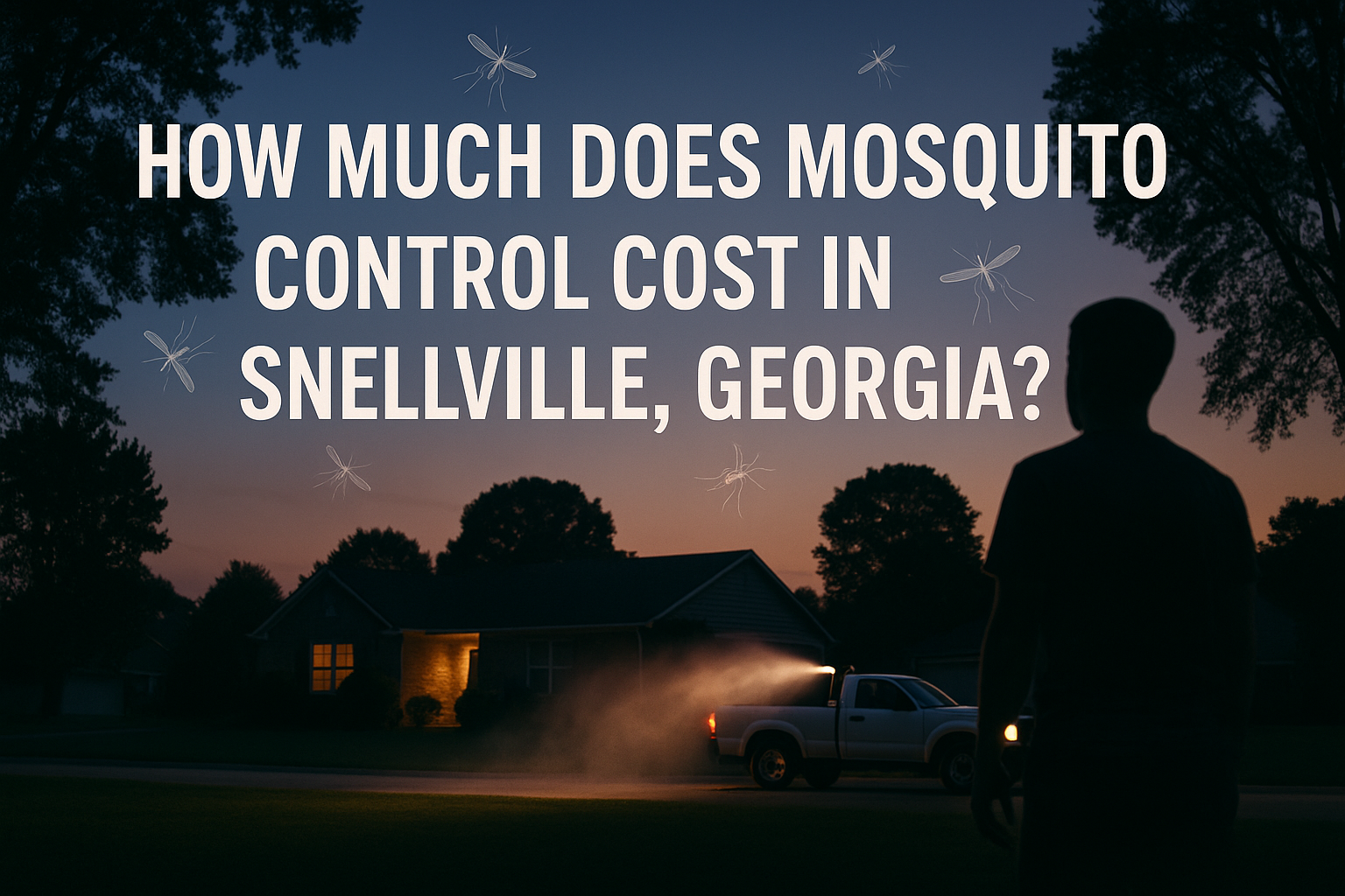 How much does mosquito control cost in Snellville, Georgia?