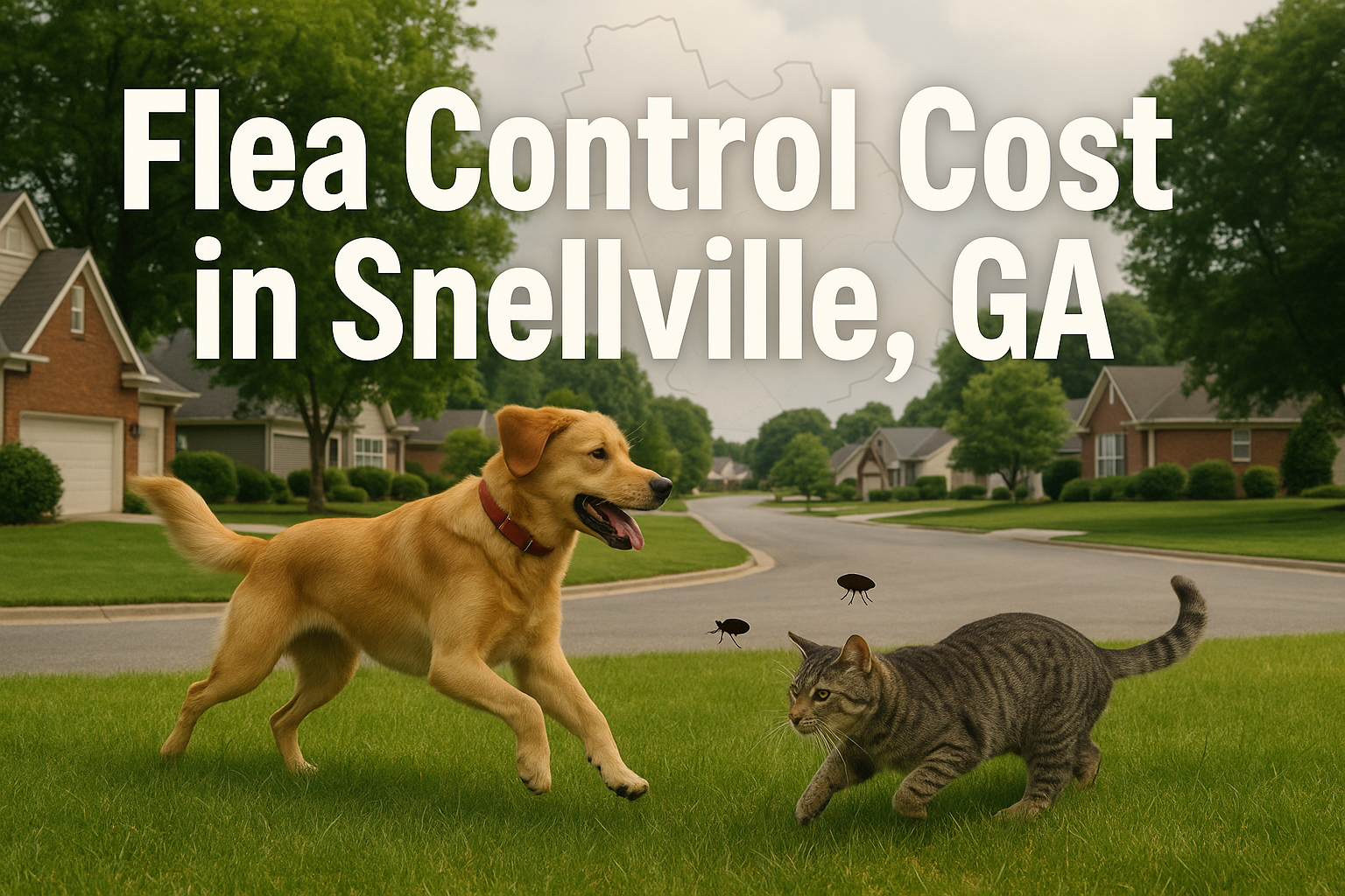 How much does flea control cost in Snellville, Georgia?