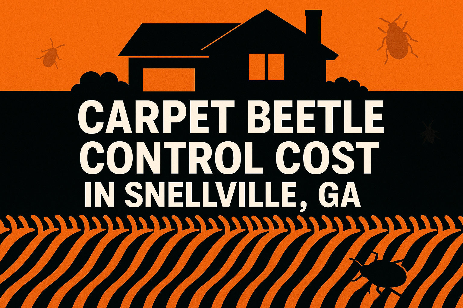 Carpet beetle control cost Snellville, Georgia
