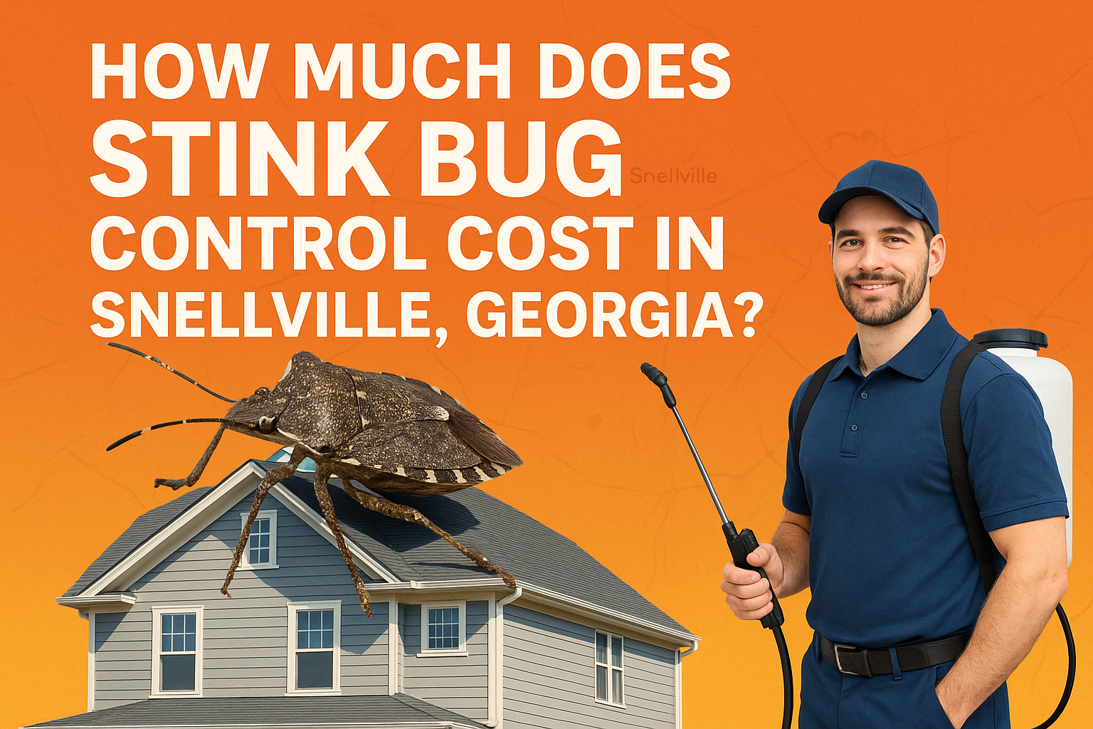 Stink bug control cost Snellville, Georgia