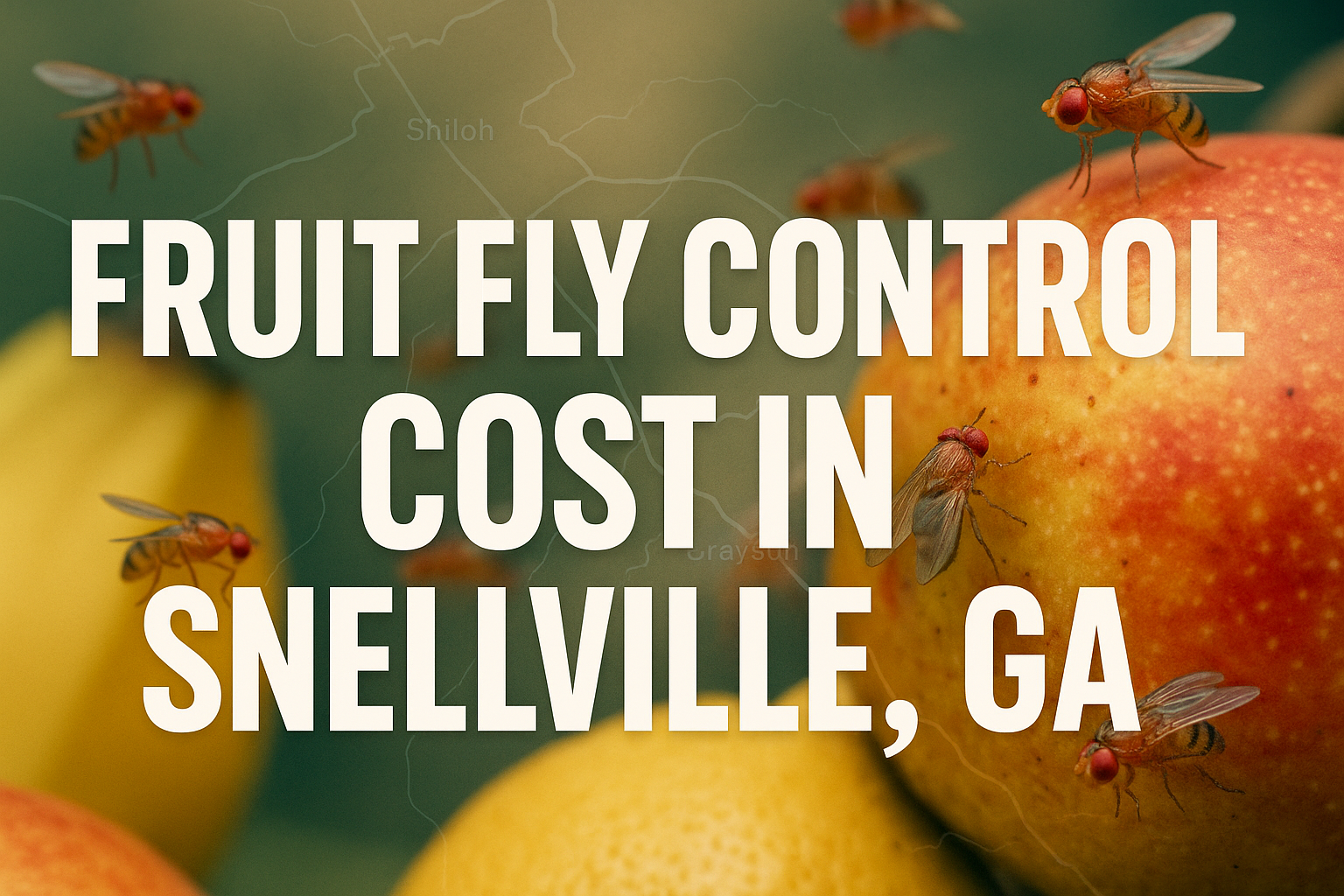 Fruit fly control cost Snellville, Georgia