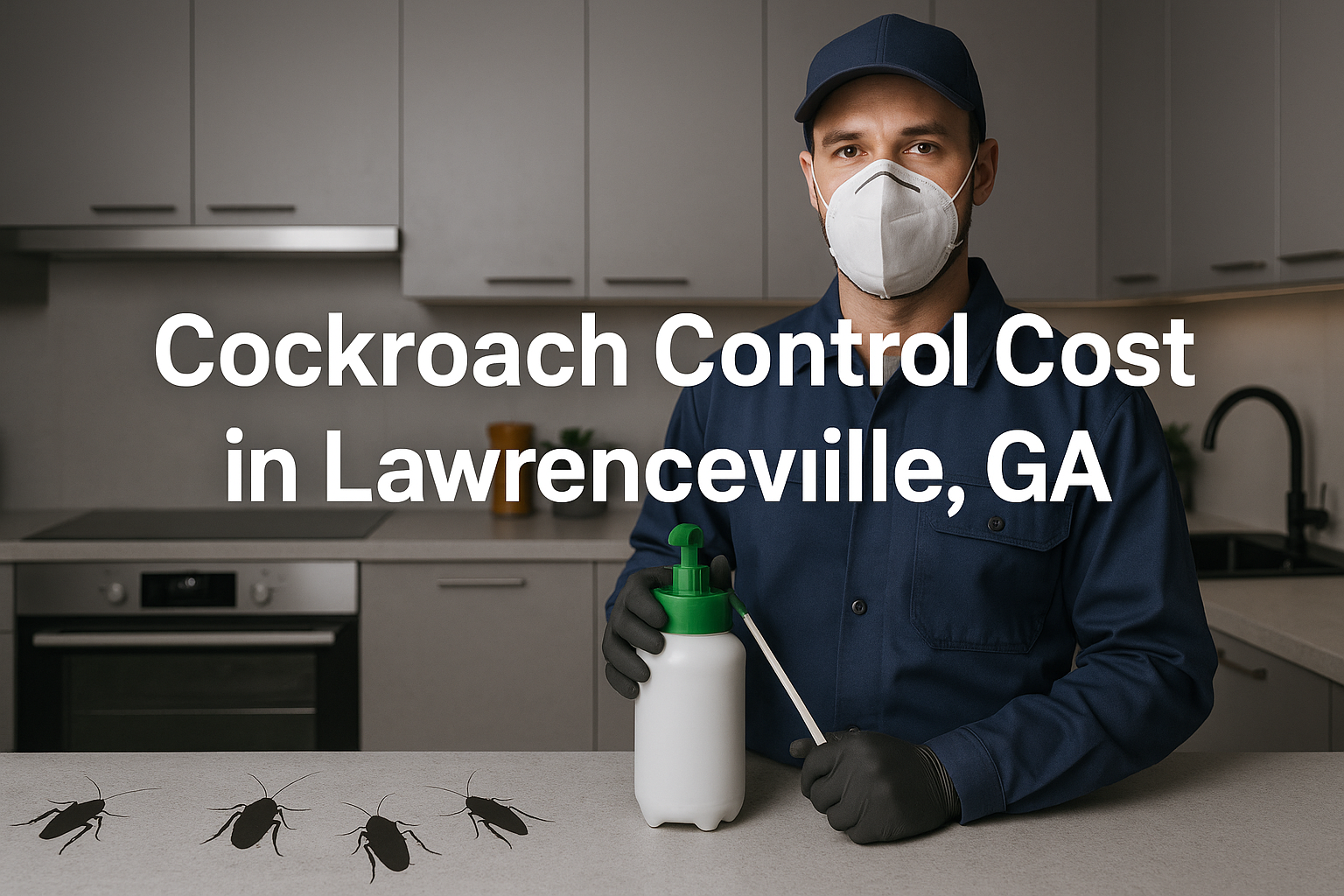 How much does cockroach control cost in Lawrenceville, Georgia? 9 How much does cockroach control cost in Lawrenceville, Georgia?