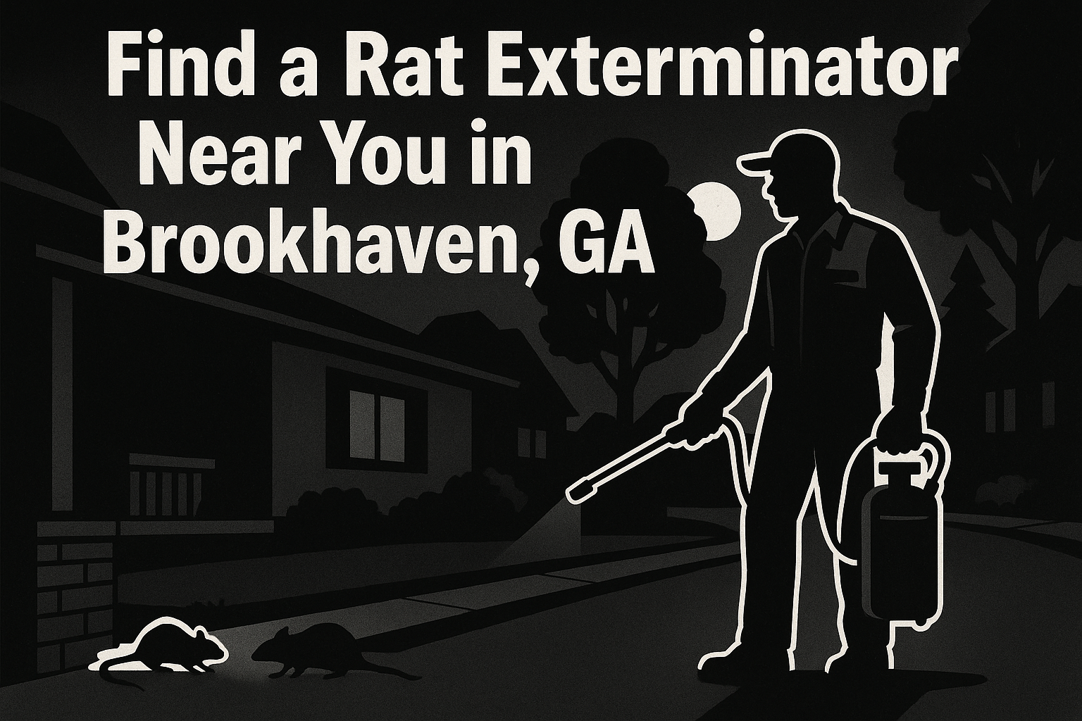 Rat Exterminator Brookhaven GA