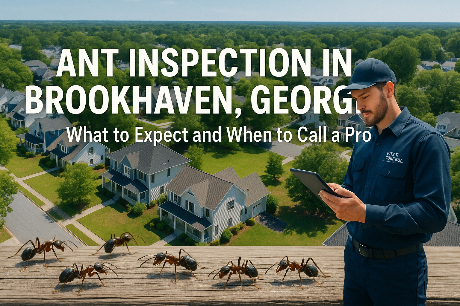 Ant Inspection Brookhaven, Georgia