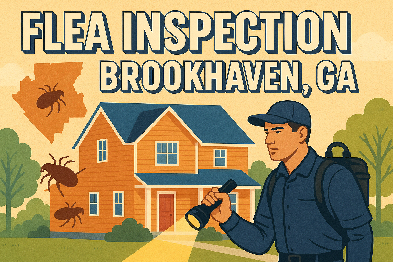 Flea Inspection Brookhaven, Georgia