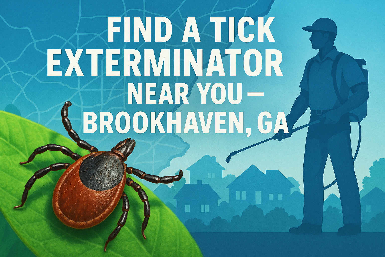 Tick Exterminator Near Me Brookhaven, GA