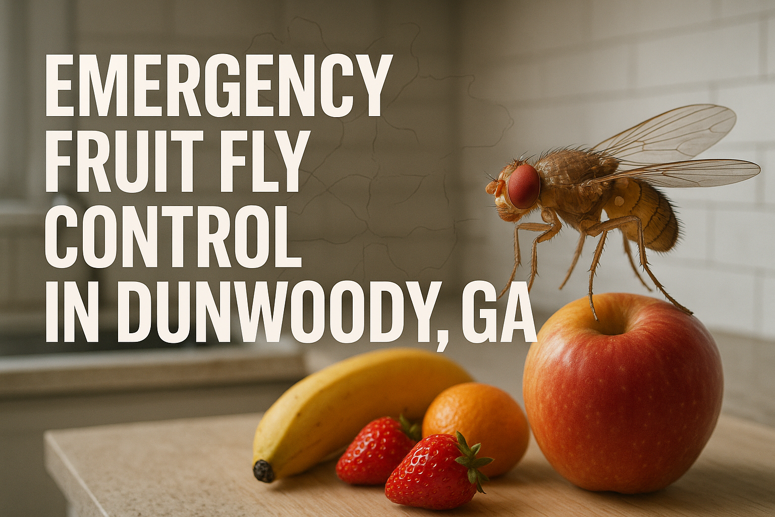Fruit Fly Control Dunwoody GA