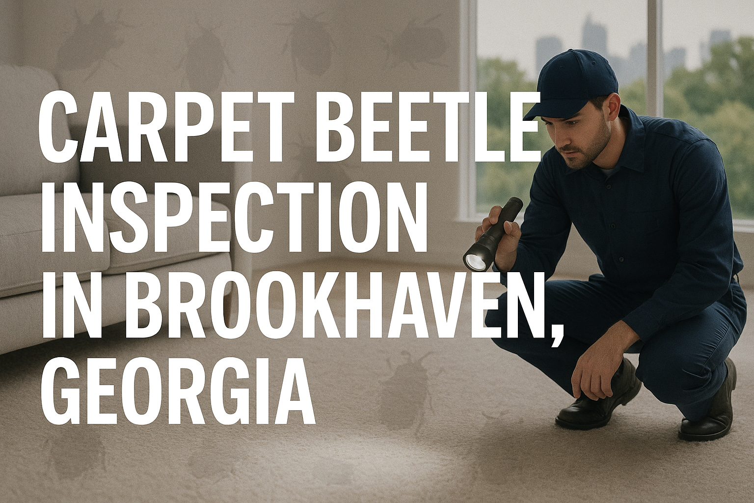 Carpet Beetle Inspection Brookhaven, Georgia