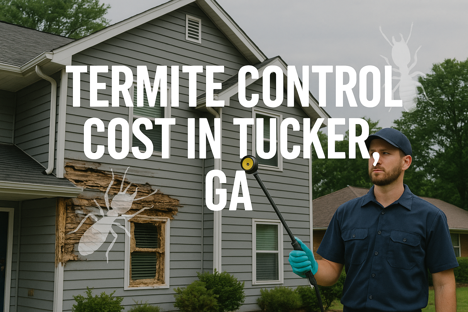 How much does termite control cost in Tucker, Georgia?