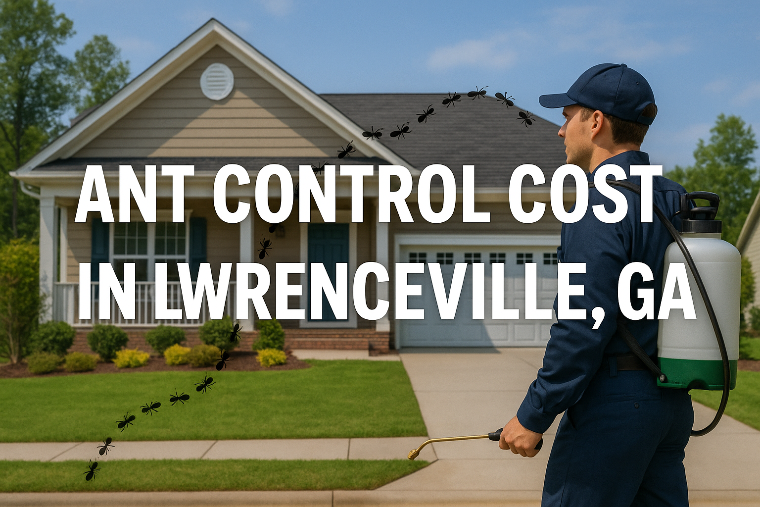 How much does ant control cost in Lawrenceville, Georgia? 8 How much does ant control cost in Lawrenceville, Georgia?