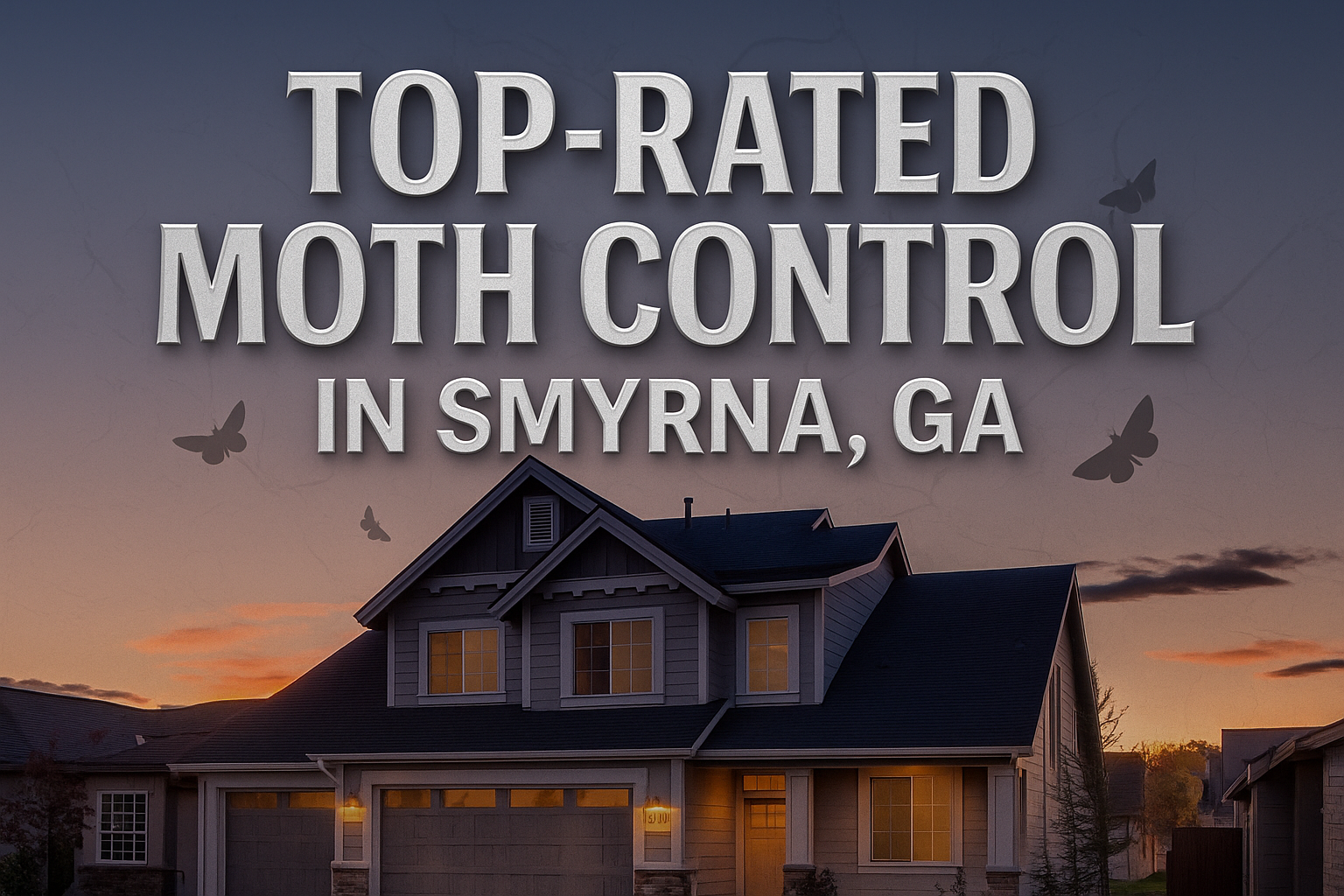 Top-Rated Moth Control in Smyrna, Georgia: Cost, Treatment & Tips