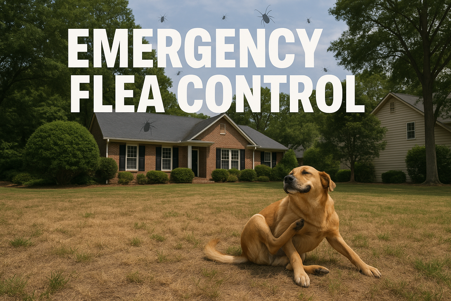 Emergency Flea Control in Vinings, Georgia: What to Do Right Now