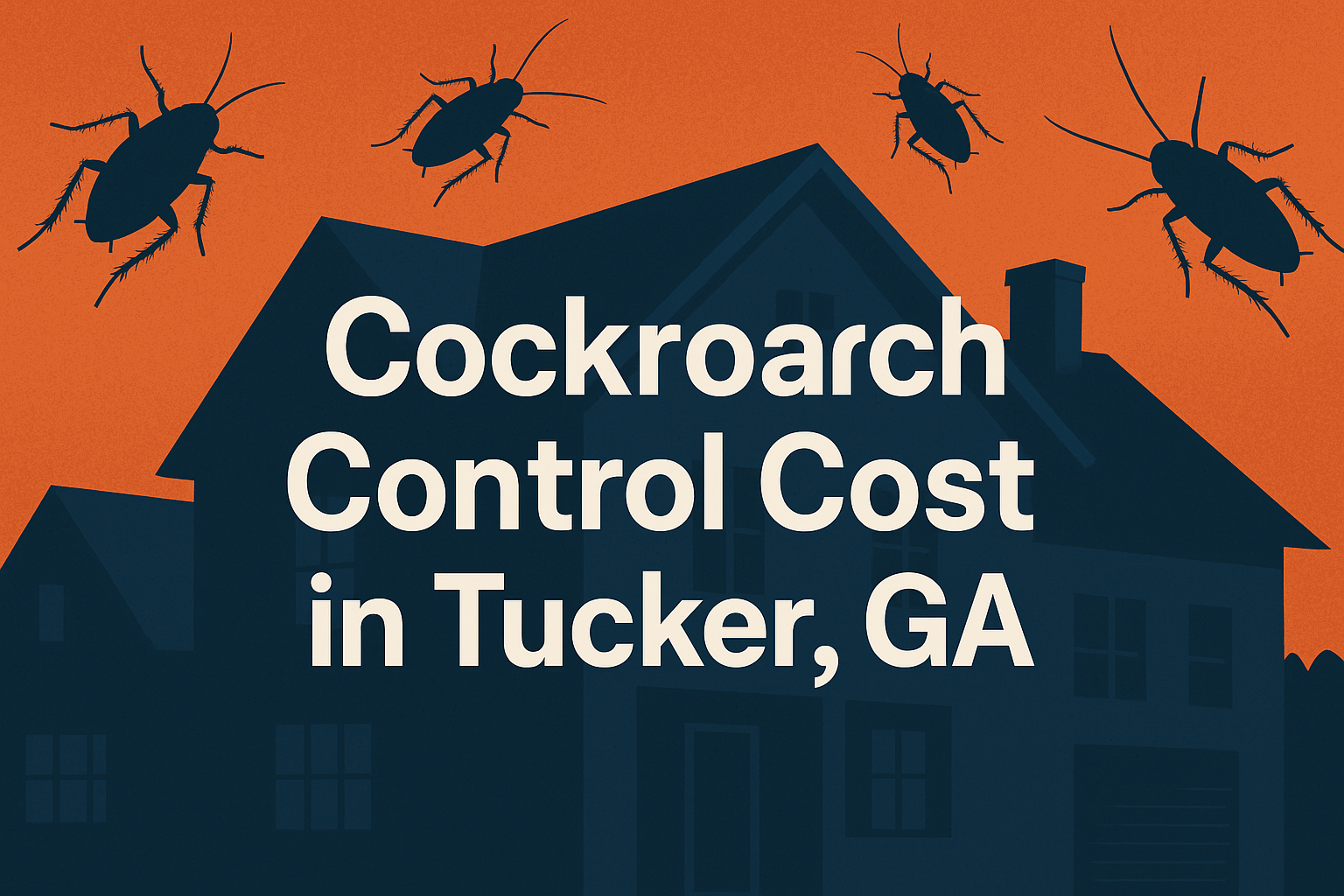 How much does cockroach control cost in Tucker, Georgia?