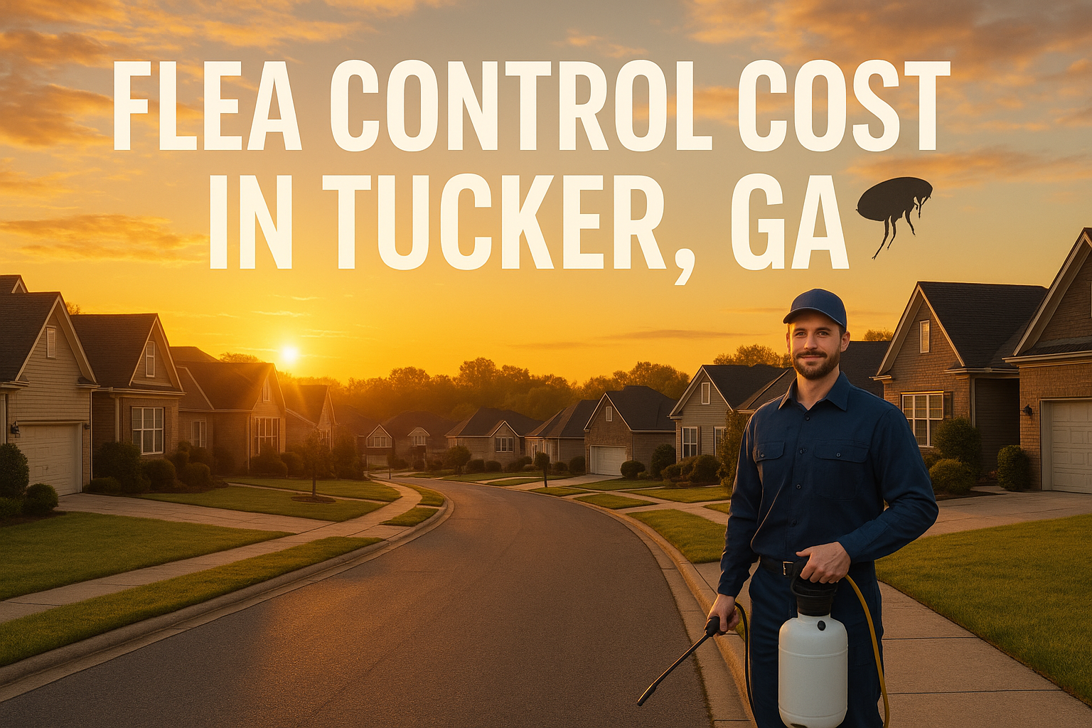 How much does flea control cost in Tucker, Georgia?
