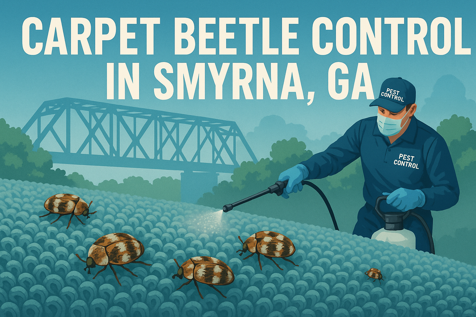 Top-Rated Carpet Beetle Control in Smyrna, Georgia: Cost, Treatment & Tips