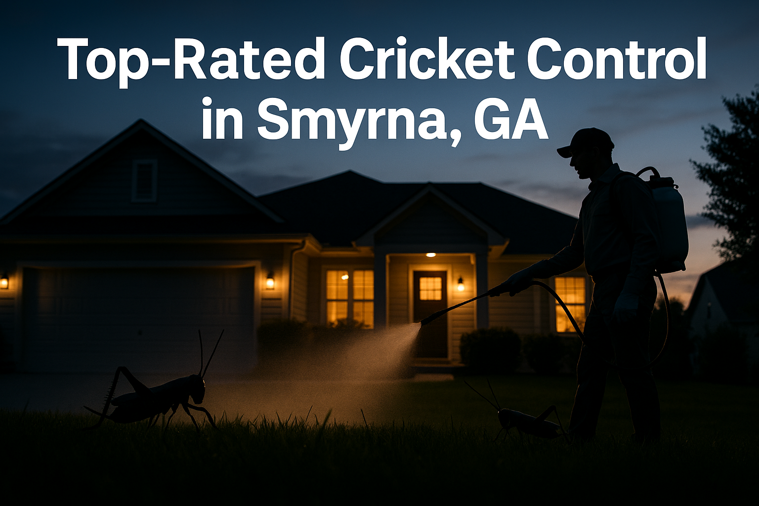 Top-Rated Cricket Control in Smyrna, Georgia: Cost, Treatment & Tips