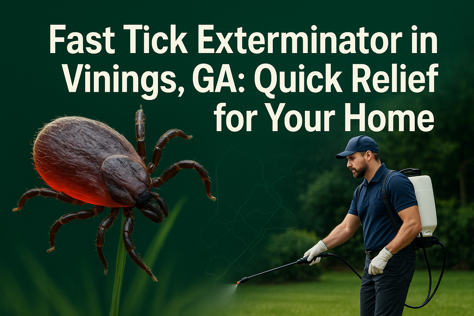 Tick Exterminator Vinings, GA