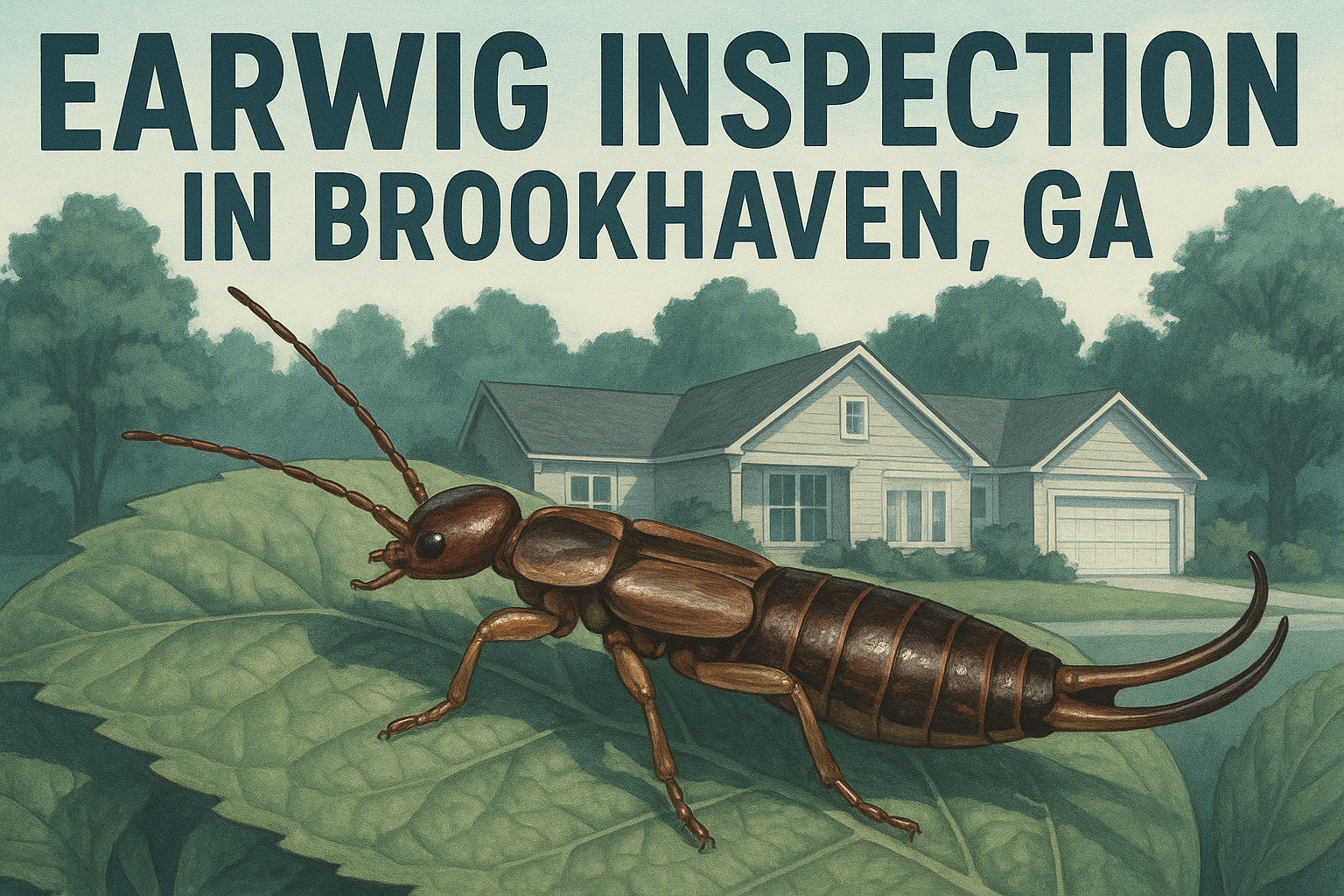 Earwig Inspection Brookhaven, GA