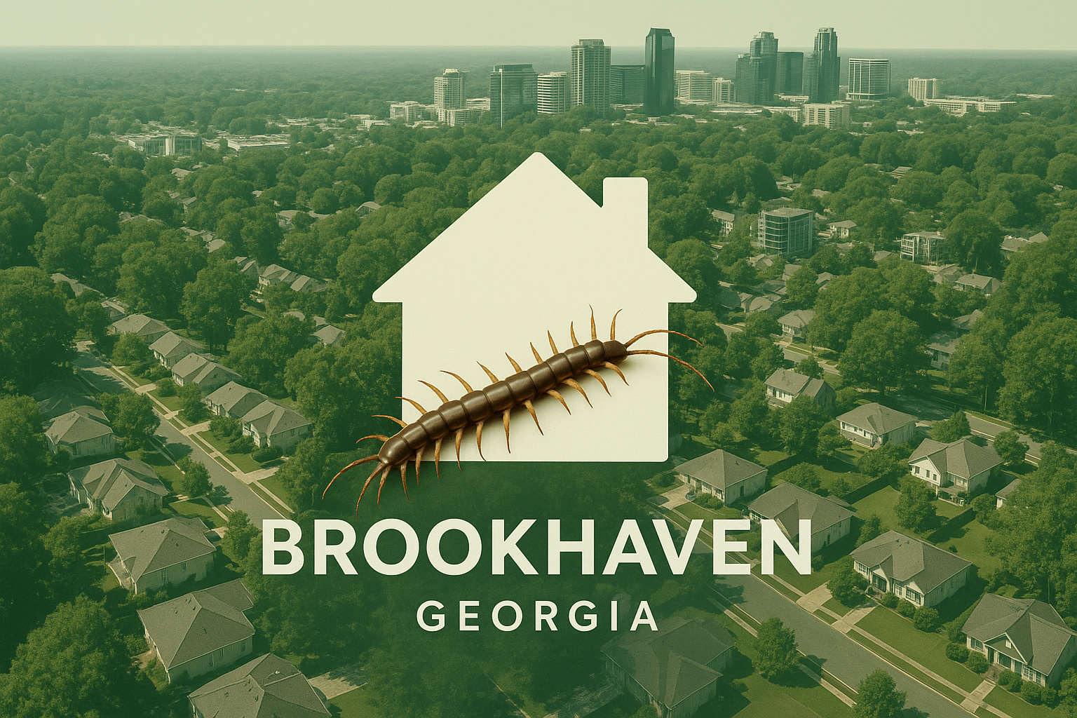 Centipede Exterminator Brookhaven GA