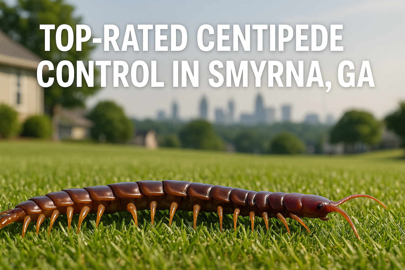 Top-Rated Centipede Control in Smyrna, Georgia: Cost, Treatment & Tips