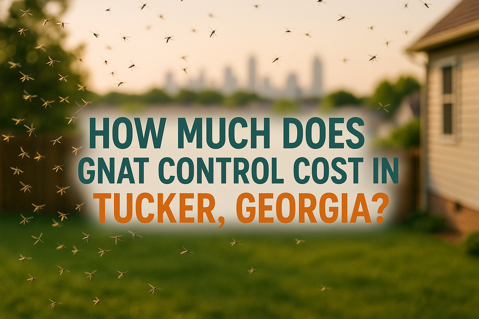Gnat control cost Tucker, Georgia