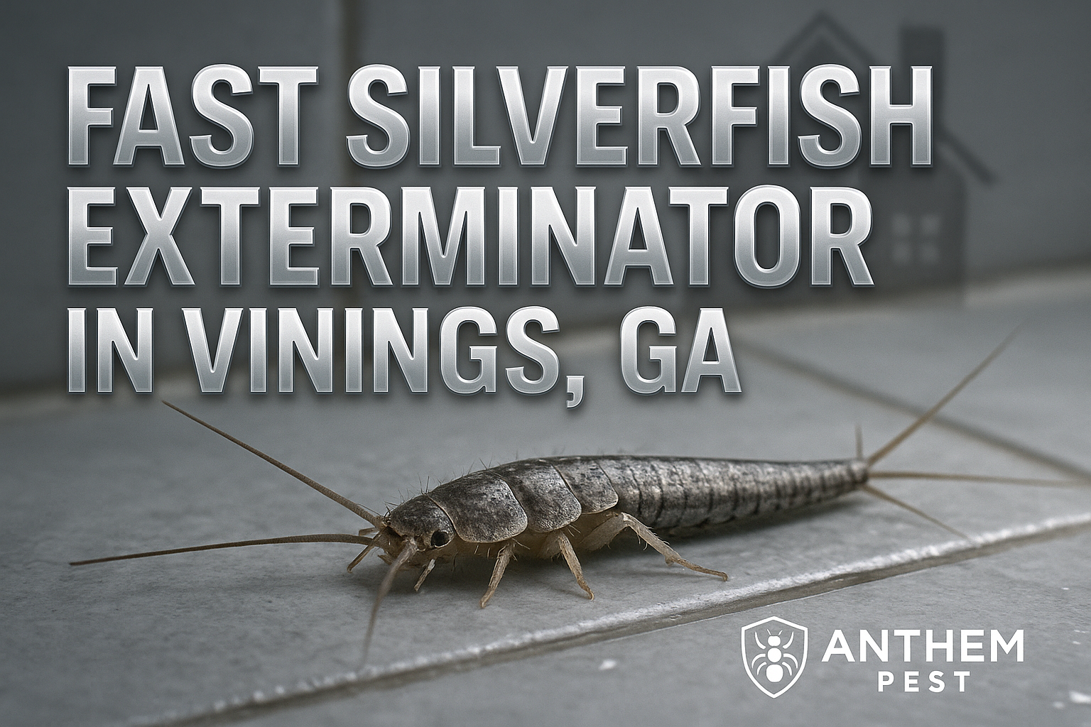 Silverfish Exterminator Vinings, GA