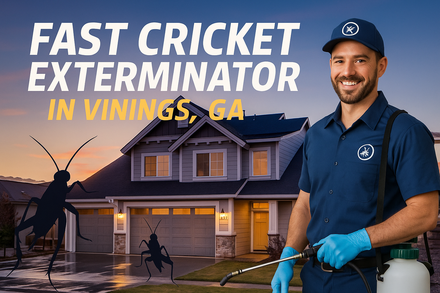 Cricket Exterminator Vinings, GA