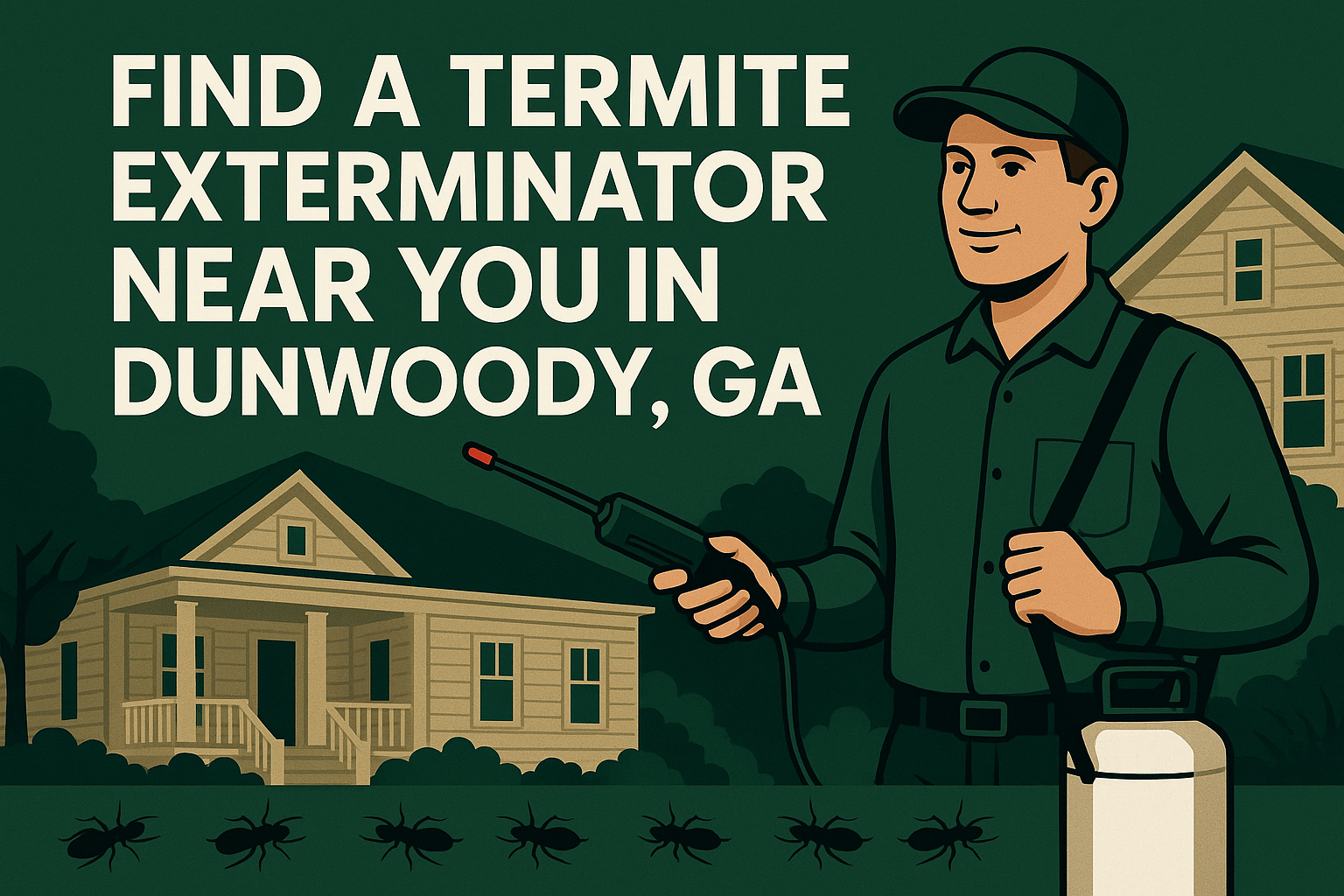 Termite Exterminator Dunwoody, GA