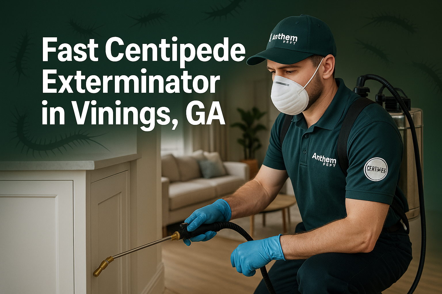 Fast Centipede Exterminator in Vinings, GA: Quick Relief for Your Home