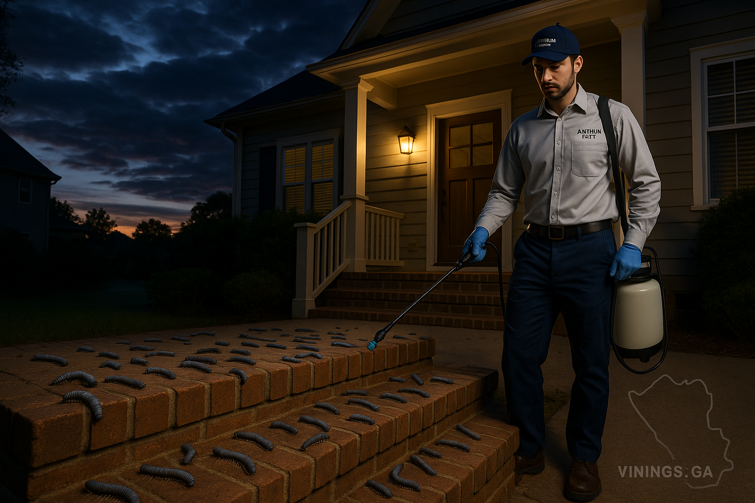 Emergency Millipede Control in Vinings, Georgia: What to Do Right Now